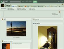 Tablet Screenshot of pinkavaj.deviantart.com