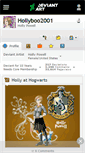 Mobile Screenshot of hollyboo2001.deviantart.com