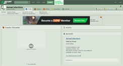 Desktop Screenshot of moraecollections.deviantart.com
