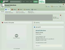 Tablet Screenshot of moraecollections.deviantart.com