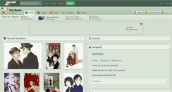 Desktop Screenshot of imwhooo.deviantart.com