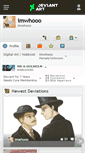Mobile Screenshot of imwhooo.deviantart.com