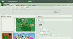 Desktop Screenshot of mez-one.deviantart.com