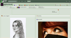 Desktop Screenshot of destiny-love-art.deviantart.com