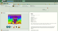 Desktop Screenshot of jeffery-cat.deviantart.com