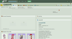 Desktop Screenshot of candygirl400.deviantart.com