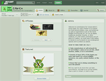 Tablet Screenshot of c-for-c.deviantart.com