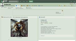 Desktop Screenshot of endless-ink.deviantart.com