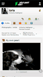 Mobile Screenshot of loria.deviantart.com
