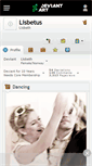 Mobile Screenshot of lisbetus.deviantart.com