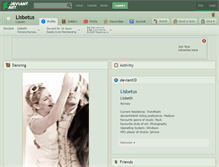 Tablet Screenshot of lisbetus.deviantart.com