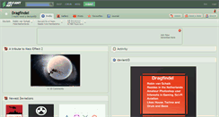 Desktop Screenshot of dragfindel.deviantart.com