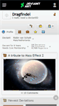 Mobile Screenshot of dragfindel.deviantart.com