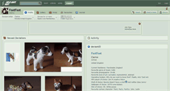 Desktop Screenshot of footfoot.deviantart.com