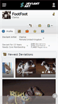 Mobile Screenshot of footfoot.deviantart.com