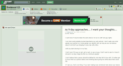 Desktop Screenshot of firedancer123.deviantart.com