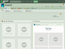 Tablet Screenshot of mmoser55.deviantart.com