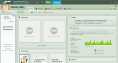 Desktop Screenshot of anarchy-club.deviantart.com