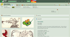 Desktop Screenshot of heavyxduty.deviantart.com