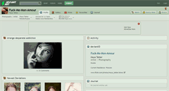 Desktop Screenshot of fuck-me-mon-amour.deviantart.com