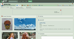 Desktop Screenshot of gonke-king.deviantart.com