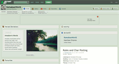 Desktop Screenshot of kemaleanworld.deviantart.com