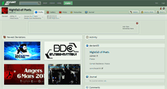Desktop Screenshot of nightfall-of-poets.deviantart.com