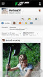 Mobile Screenshot of melima51.deviantart.com