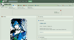 Desktop Screenshot of cobra-leps.deviantart.com