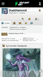 Mobile Screenshot of duskdiamond.deviantart.com
