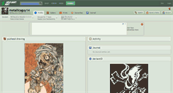 Desktop Screenshot of metallicaguy14.deviantart.com