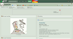 Desktop Screenshot of harada-risa.deviantart.com