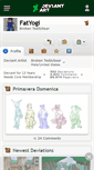 Mobile Screenshot of fatyogi.deviantart.com