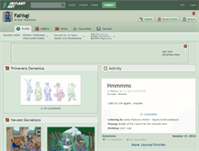 Tablet Screenshot of fatyogi.deviantart.com