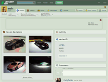 Tablet Screenshot of ersin.deviantart.com