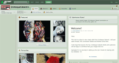 Desktop Screenshot of grotesquecabaret.deviantart.com