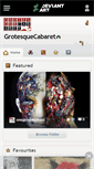 Mobile Screenshot of grotesquecabaret.deviantart.com