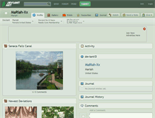 Tablet Screenshot of mariah-xx.deviantart.com