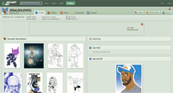 Desktop Screenshot of jeraldolewis2.deviantart.com