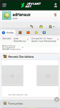 Mobile Screenshot of adrianaux.deviantart.com