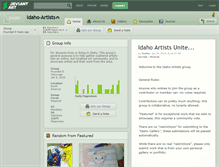 Tablet Screenshot of idaho-artists.deviantart.com