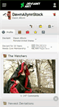 Mobile Screenshot of dawnallynnstock.deviantart.com