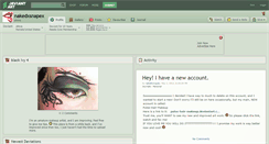 Desktop Screenshot of nakedxsnapex.deviantart.com