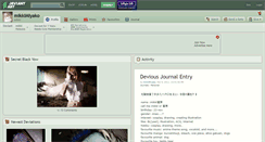 Desktop Screenshot of mikkimiyako.deviantart.com