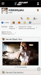 Mobile Screenshot of mikkimiyako.deviantart.com