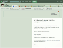 Tablet Screenshot of kei-yo.deviantart.com