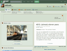 Tablet Screenshot of nettwerk.deviantart.com
