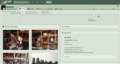 Desktop Screenshot of mcrasx.deviantart.com