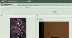 Desktop Screenshot of mandajpanda.deviantart.com