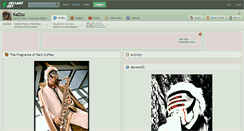 Desktop Screenshot of kazzu.deviantart.com